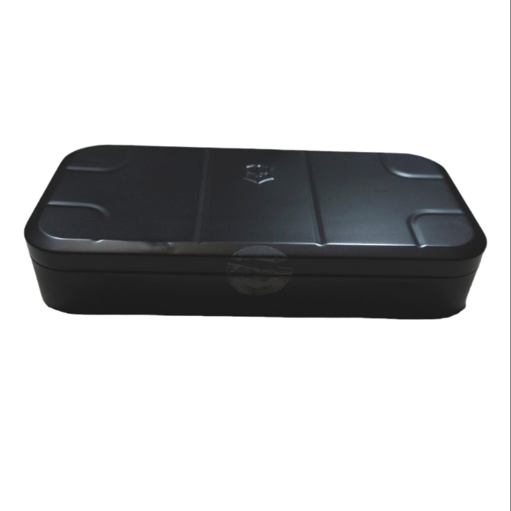 VICTORINOX and Swiss Airline Business Class Amenity Kit Tin Box Black - Picture 2 of 5